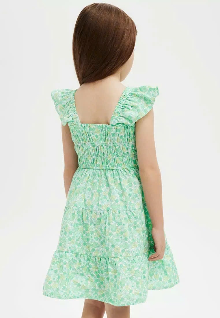 V00031 - Váy thô cánh tiên chun ngực 3 màu size 2 - 10y