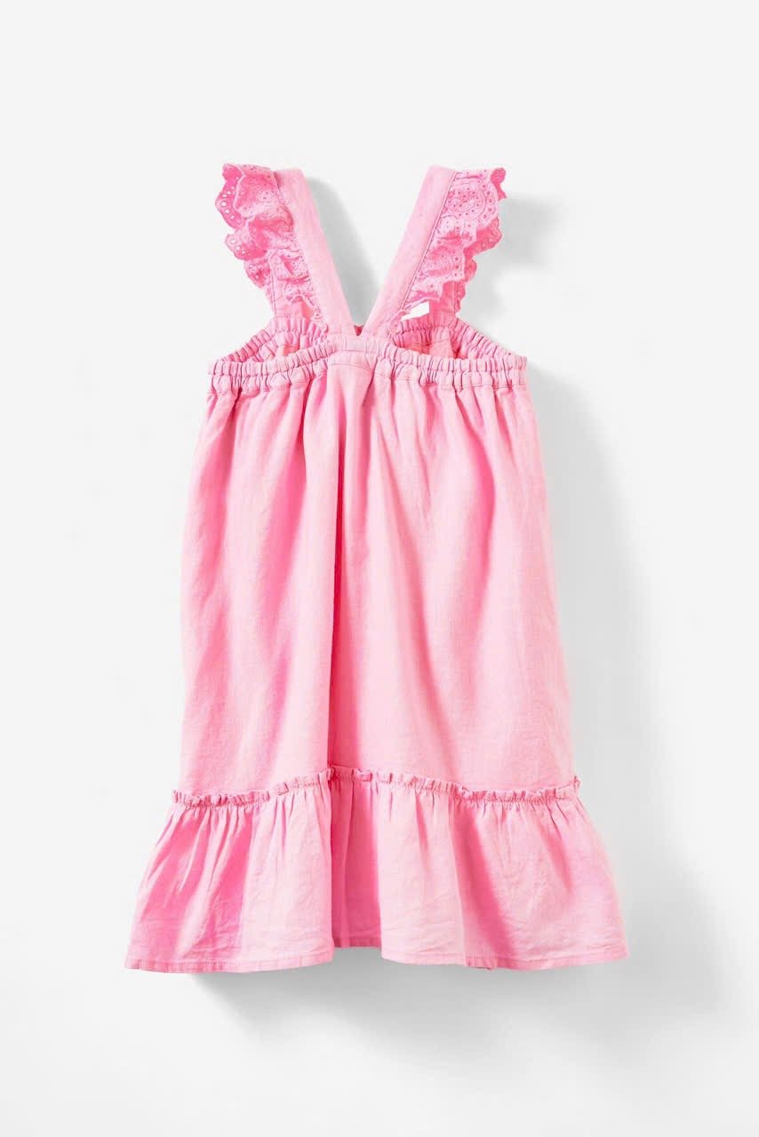 V00049 - Váy linen cánh tiên đuôi cá 3 màu size 2 - 14y