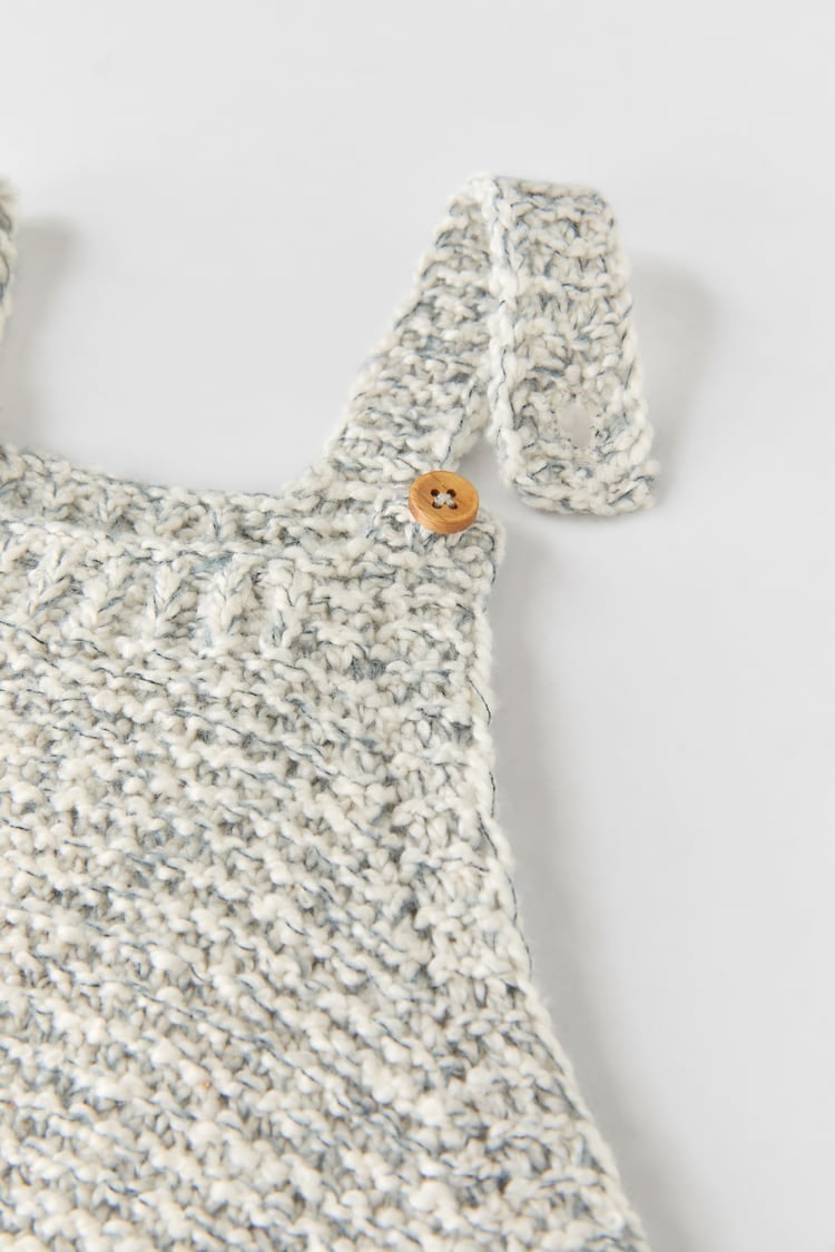 Quần yếm len zara mini cho bé size 0-9m