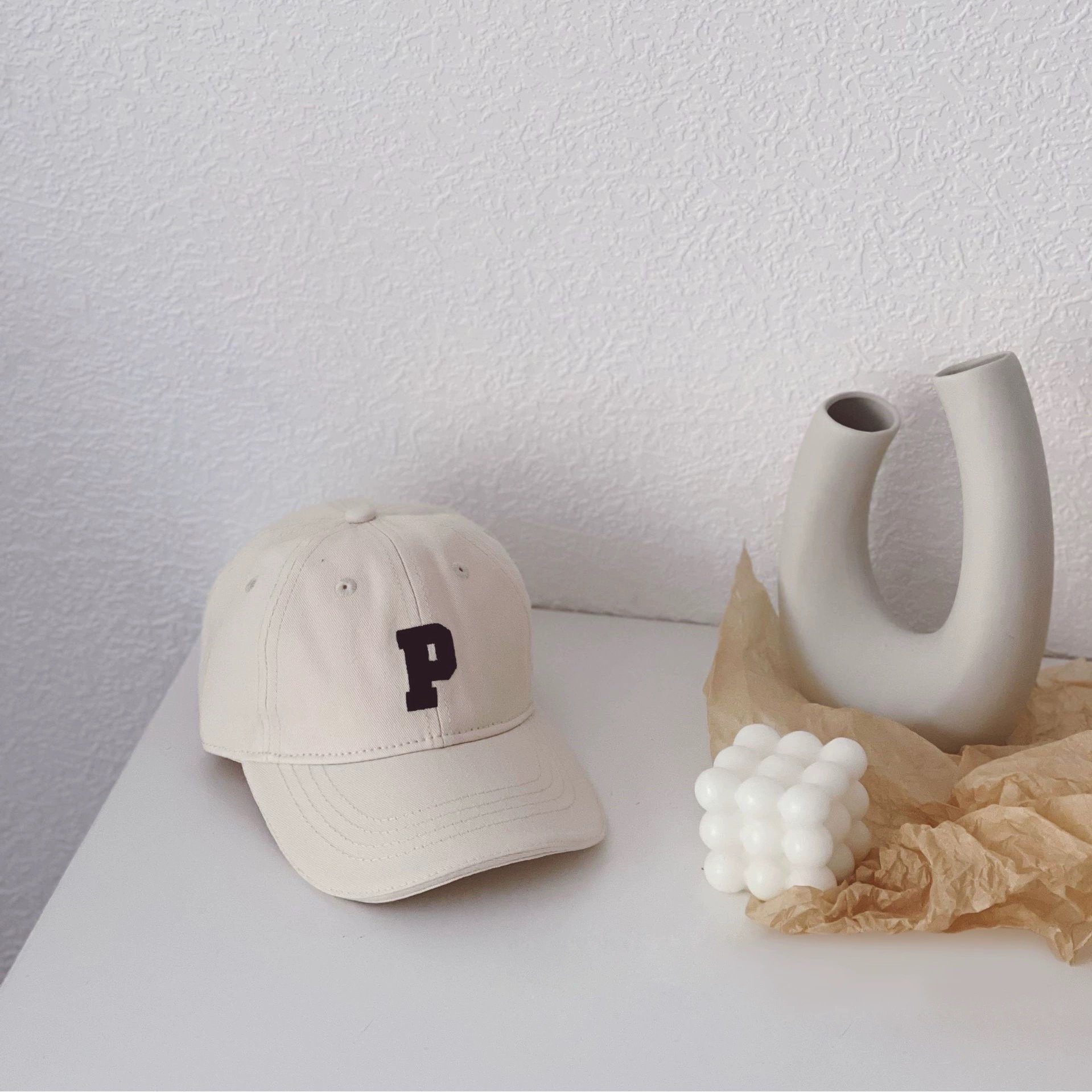 Mũ lưỡi trai chữ P nhiều màu BTBG size 2-10y