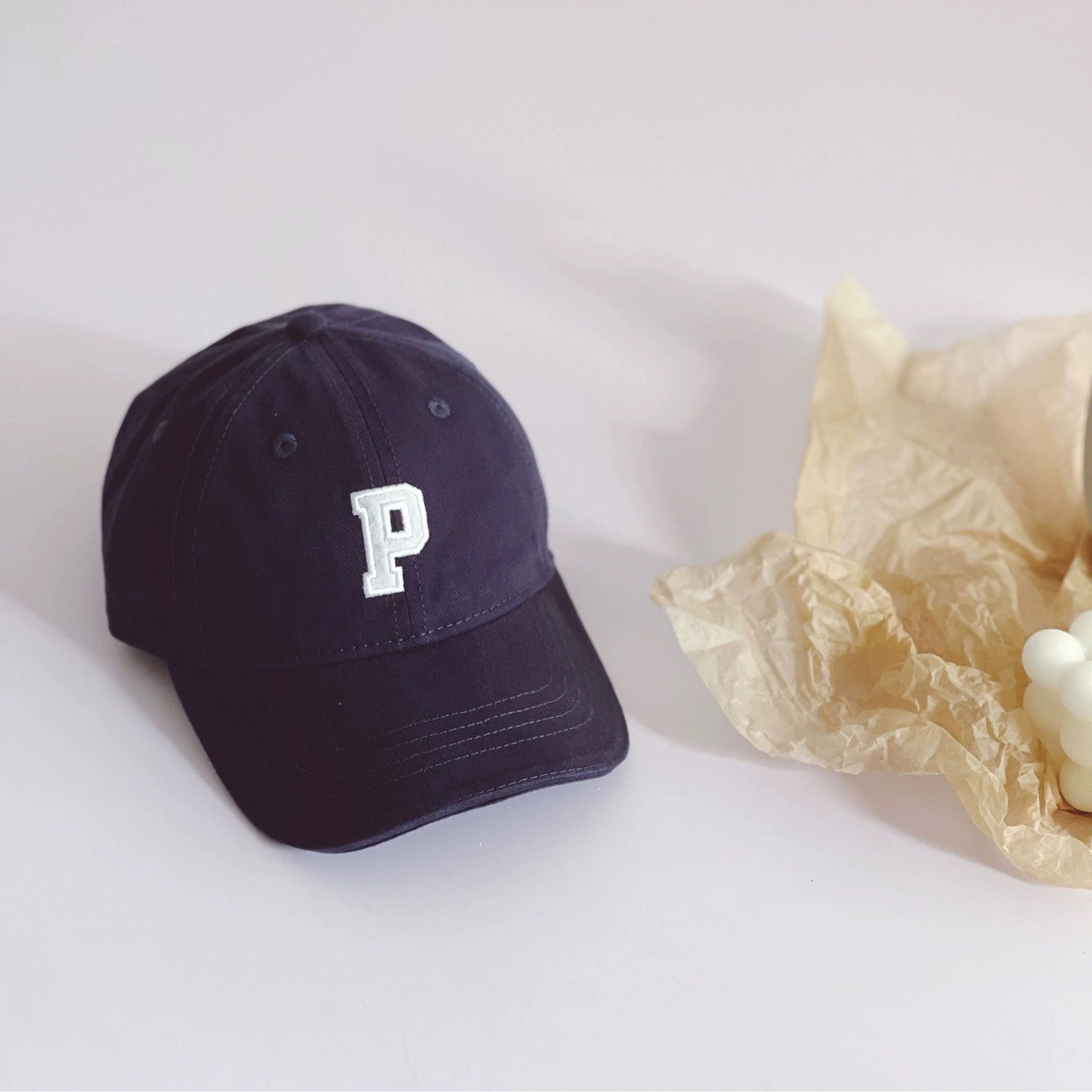 Mũ lưỡi trai chữ P nhiều màu BTBG size 2-10y