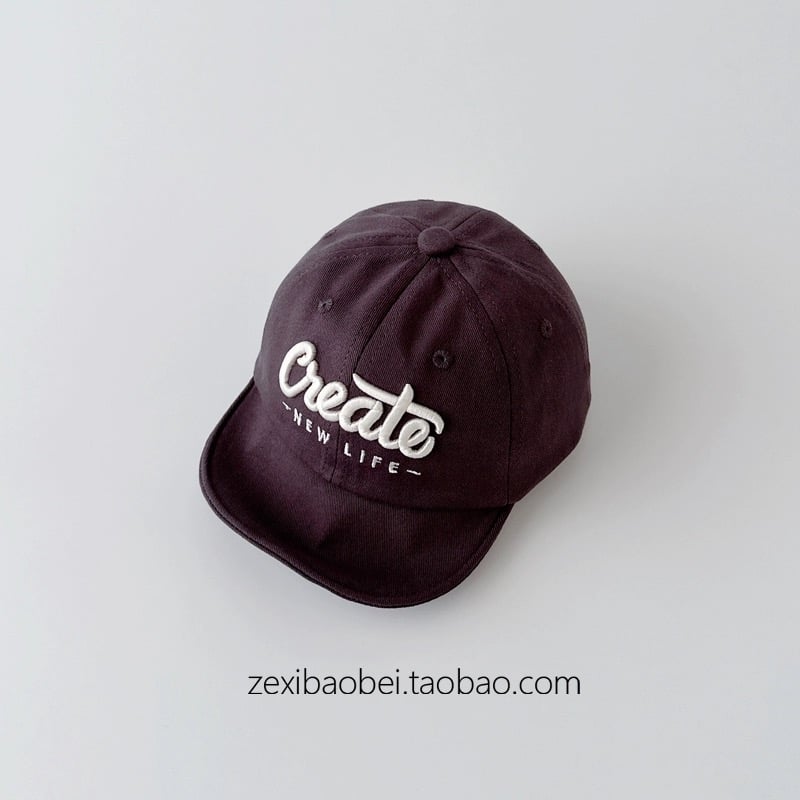 Mũ lưỡi le vành mềm Create nhiều màu BTBG size 6m-2y