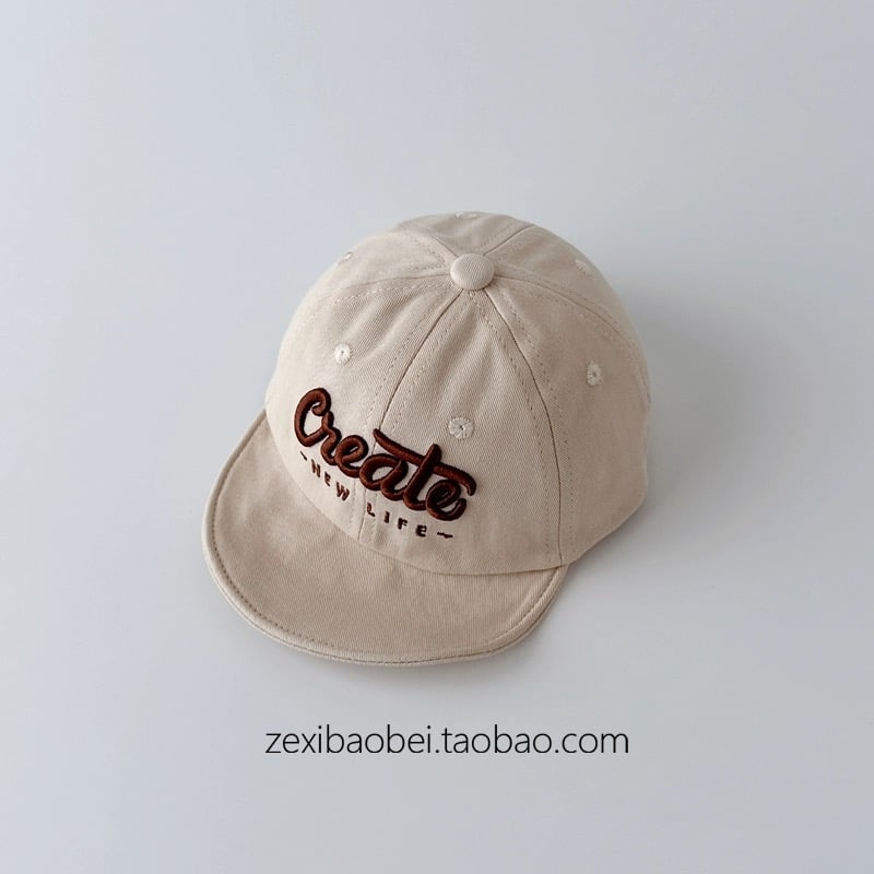 Mũ lưỡi le vành mềm Create nhiều màu BTBG size 6m-2y