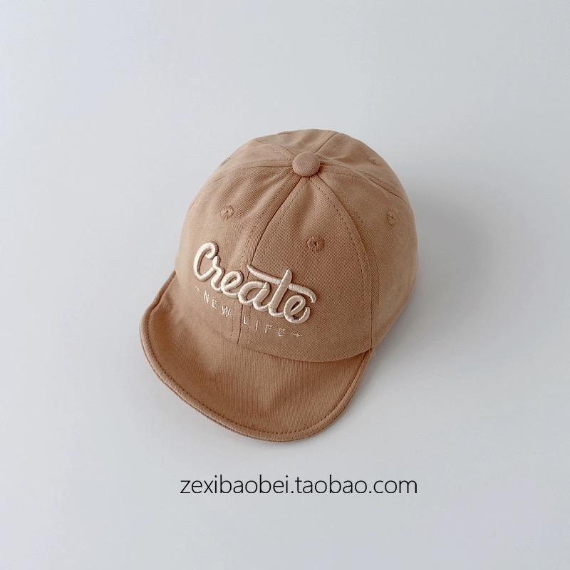 Mũ lưỡi le vành mềm Create nhiều màu BTBG size 6m-2y