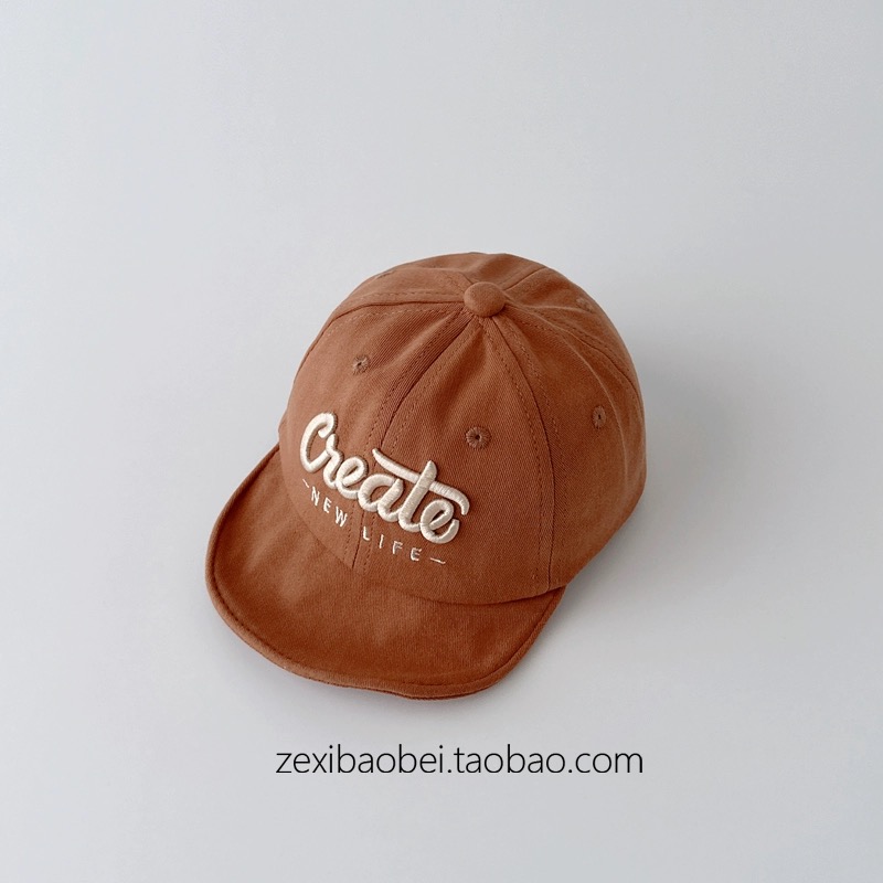 Mũ lưỡi le vành mềm Create nhiều màu BTBG size 6m-2y