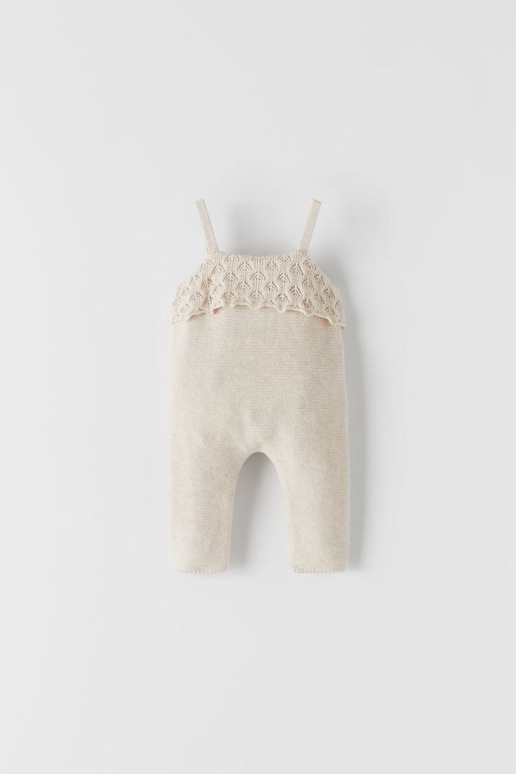 Quần yếm len zara mini cho bé size 0-9m