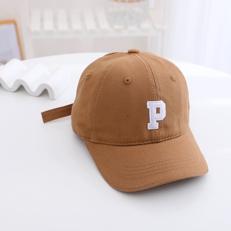 Mũ lưỡi trai chữ P nhiều màu BTBG size 2-10y