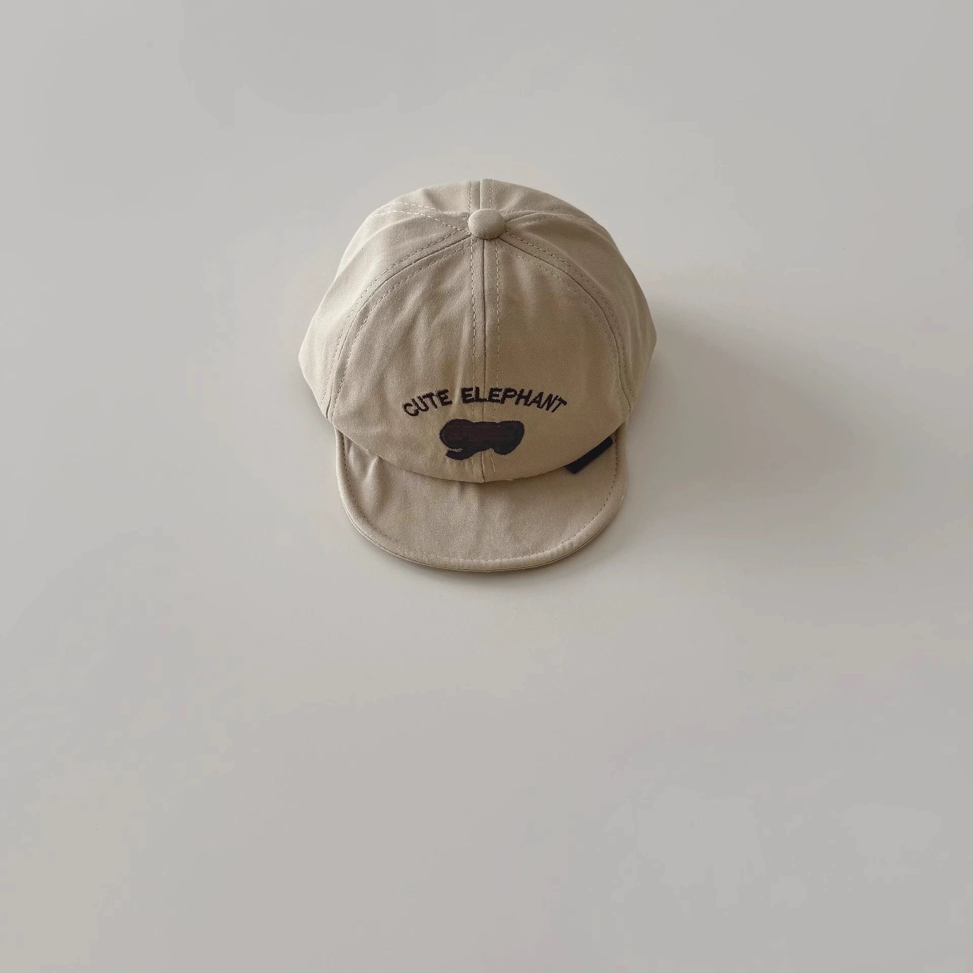 Mũ lưỡi le vành mềm hoạ tiết voi cute elephant nhiều màu BTBG size 6m-2y