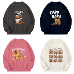 Áo thun da cá mỏng Nexxi Capybara nhiều màu cho bé size 3-14y