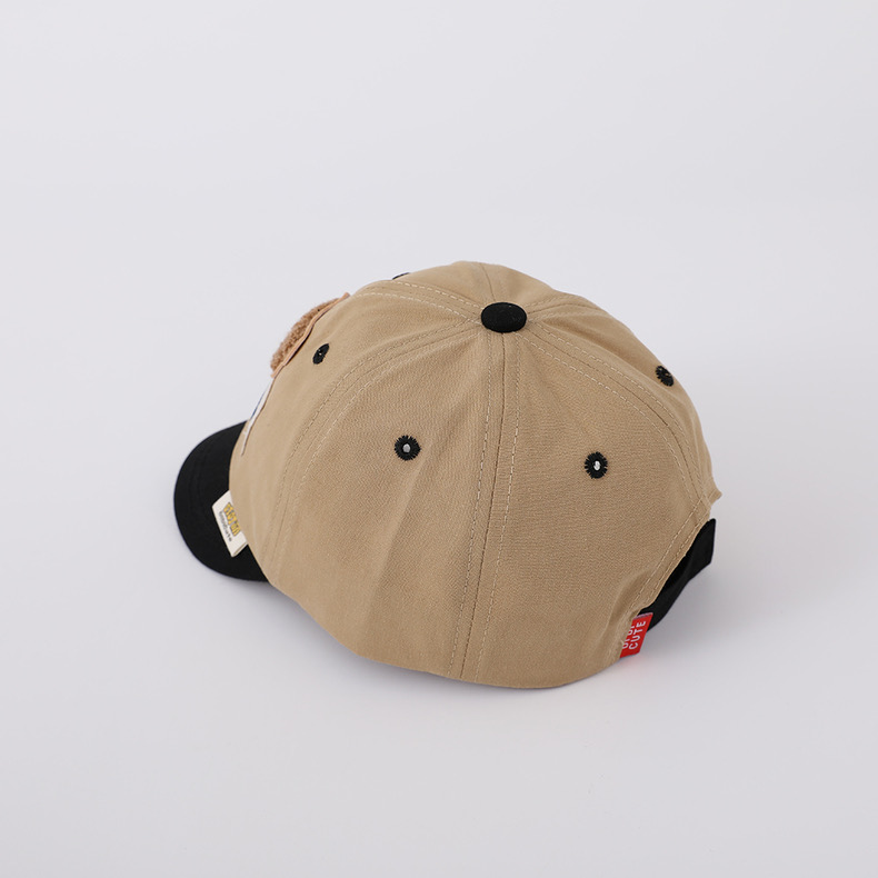 Mũ lưỡi le vành mềm gấu Lucky phối màu BTBG size 3-24m