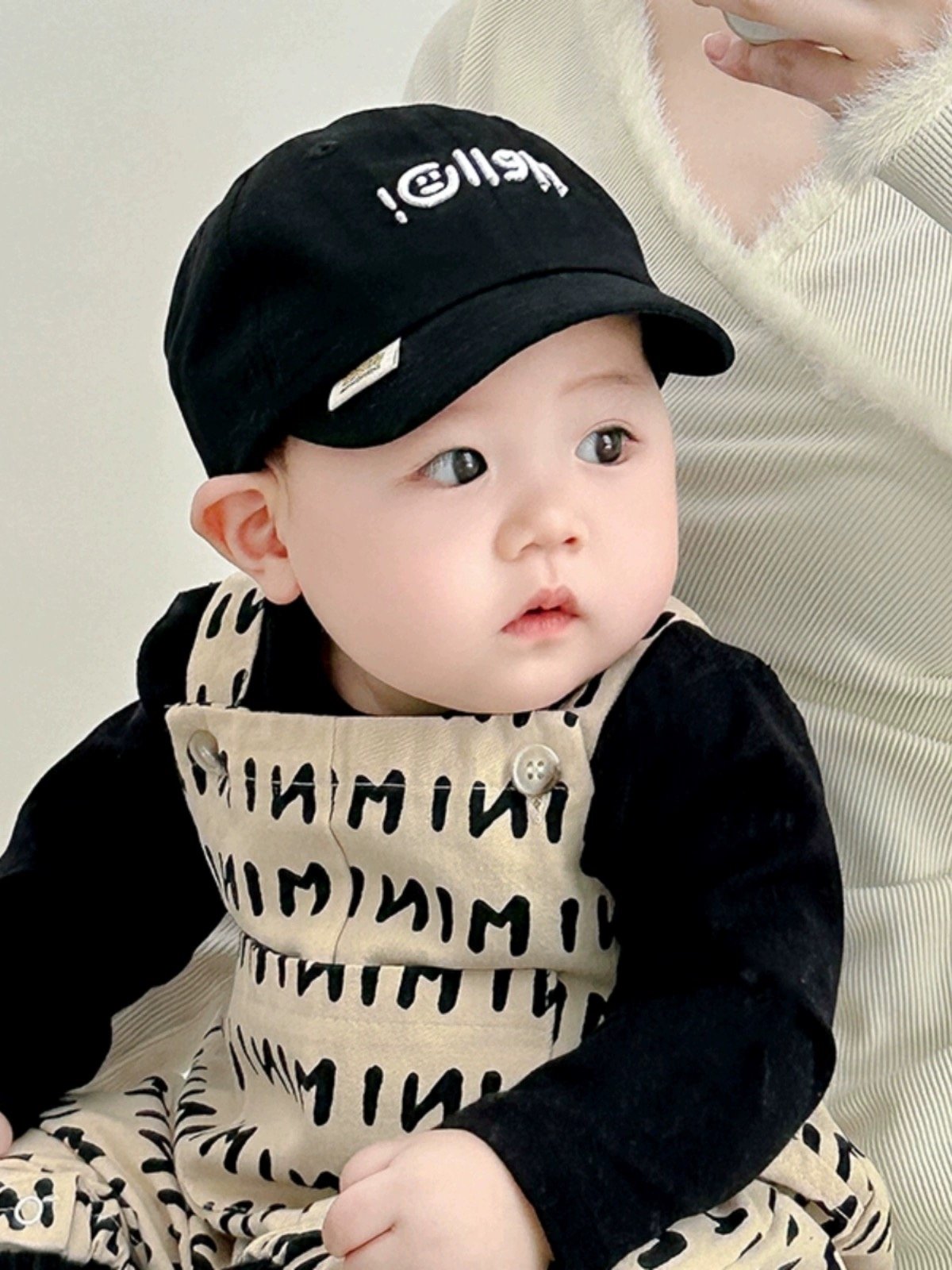 Mũ lưỡi le Hello dây rút sau BTBG size 3-24m