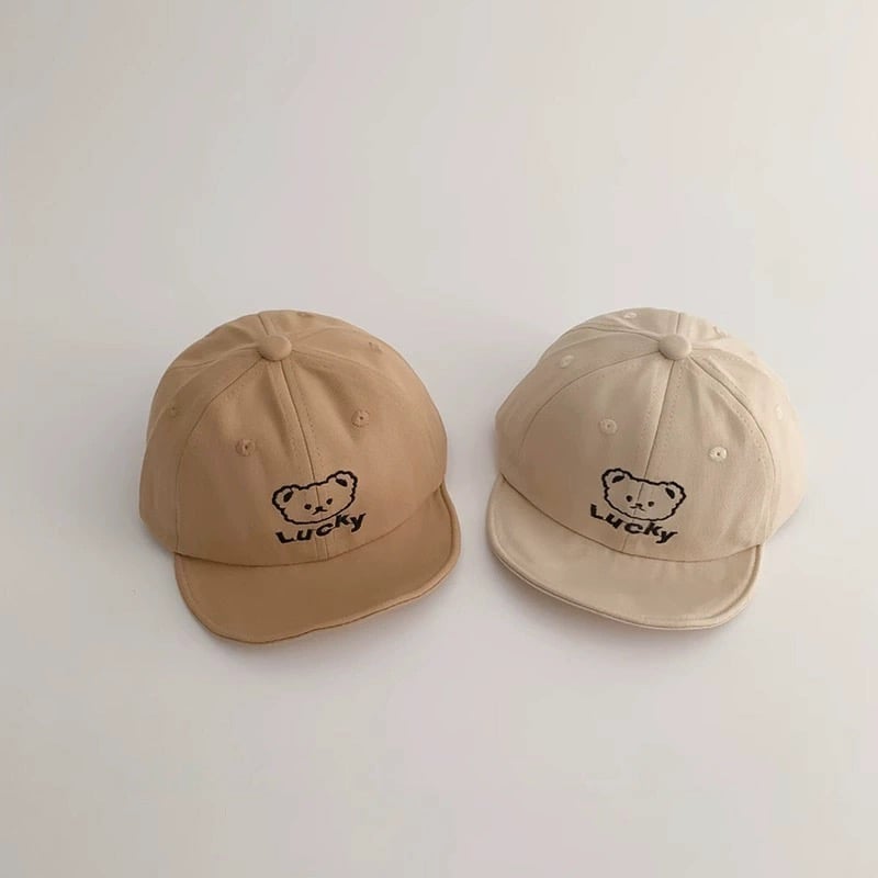 Mũ lưỡi le vành mềm lucky nhiều màu BTBG size 6m-3y