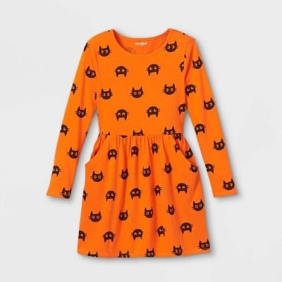 Váy cotton Cat Jack dài tay BG size 5-18y ( Bảng màu 2)