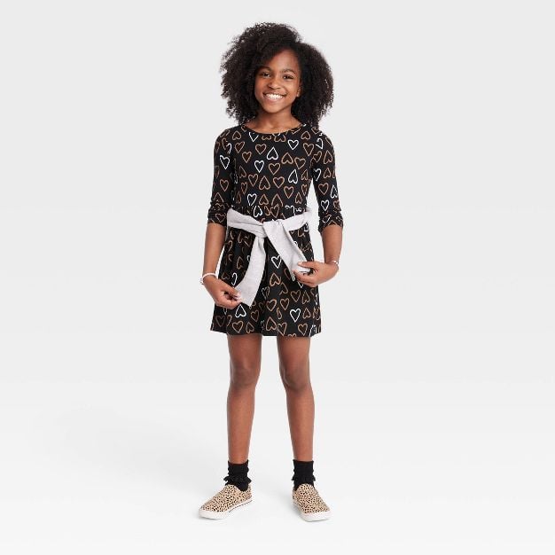 Váy cotton Cat Jack dài tay BG size 5-18y ( Bảng màu 2)