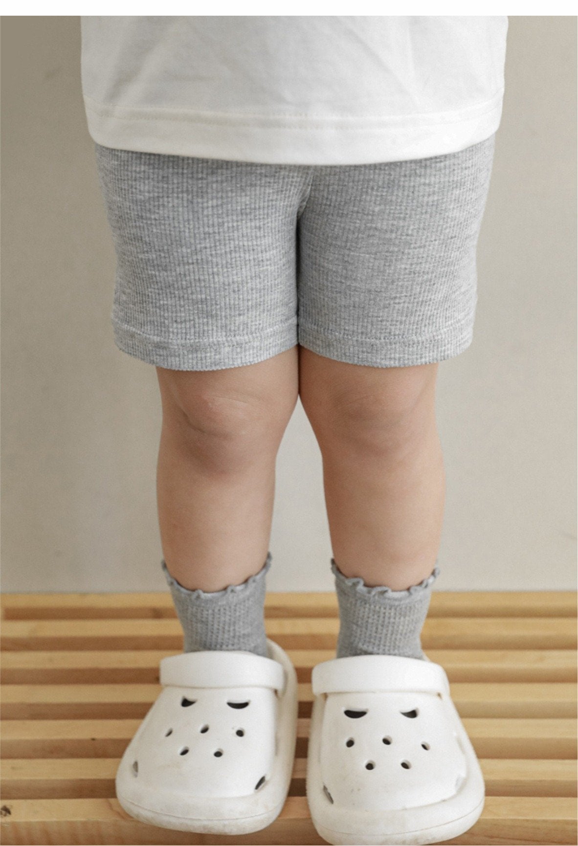 Quần legging đùi thun tăm 5 màu Bé Gái size 80 - 140