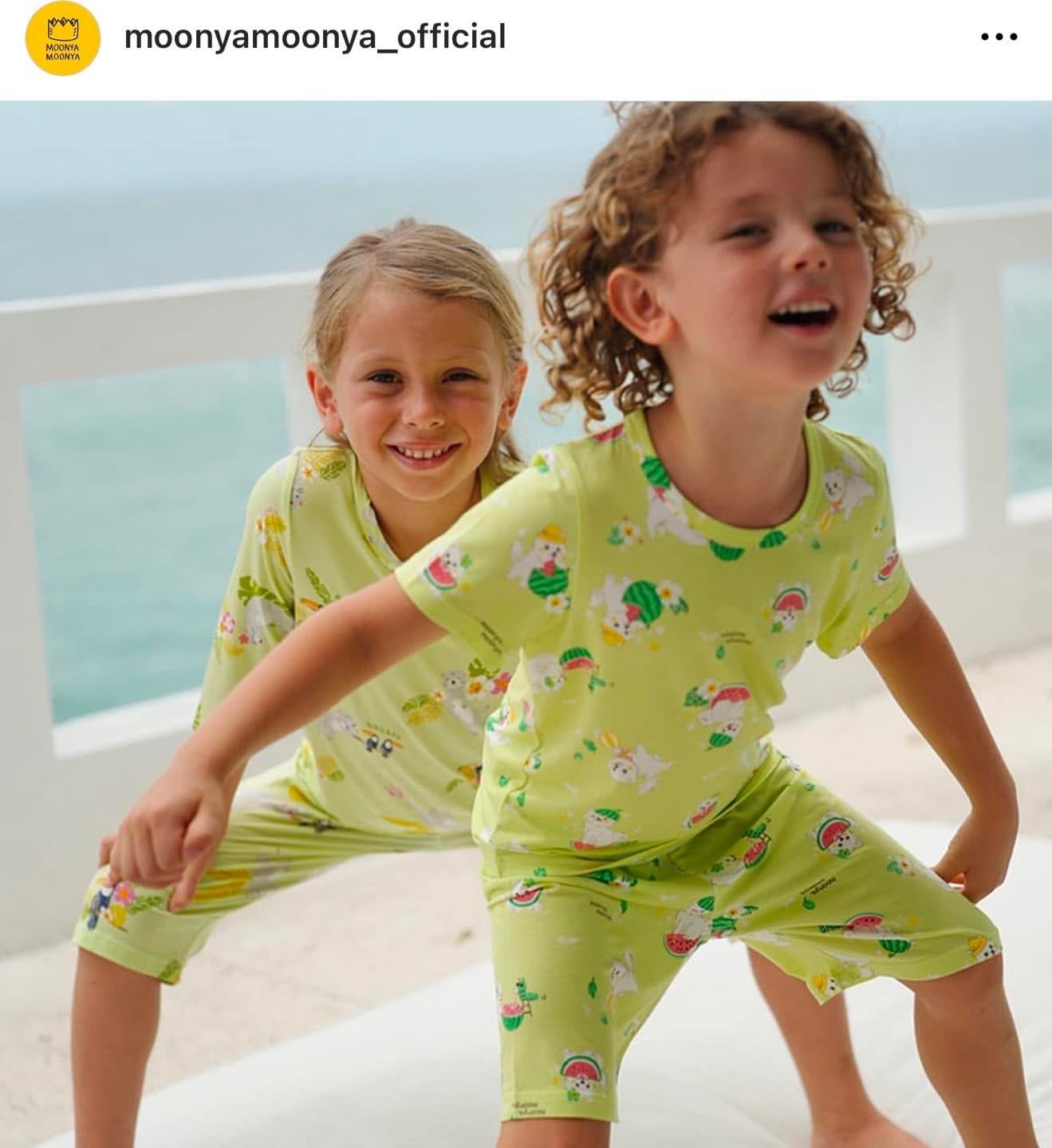 Bộ cotton, tencel xuất Hàn Moonya, Chummy dư xịn nhiều màu cho bé size 100-170