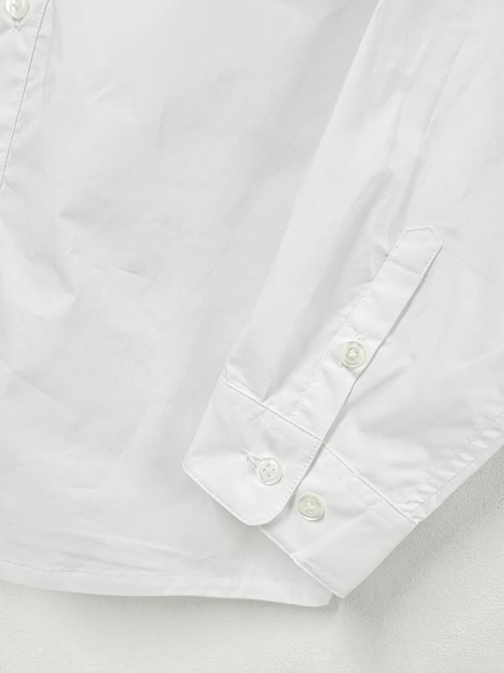 Áo sơ mi màu trắng Bee Mon cho bé size 120-160