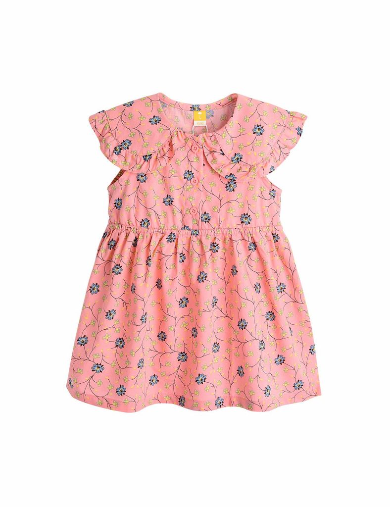 Váy thô Moimoln cổ sen 2 màu hoa size 90 - 130