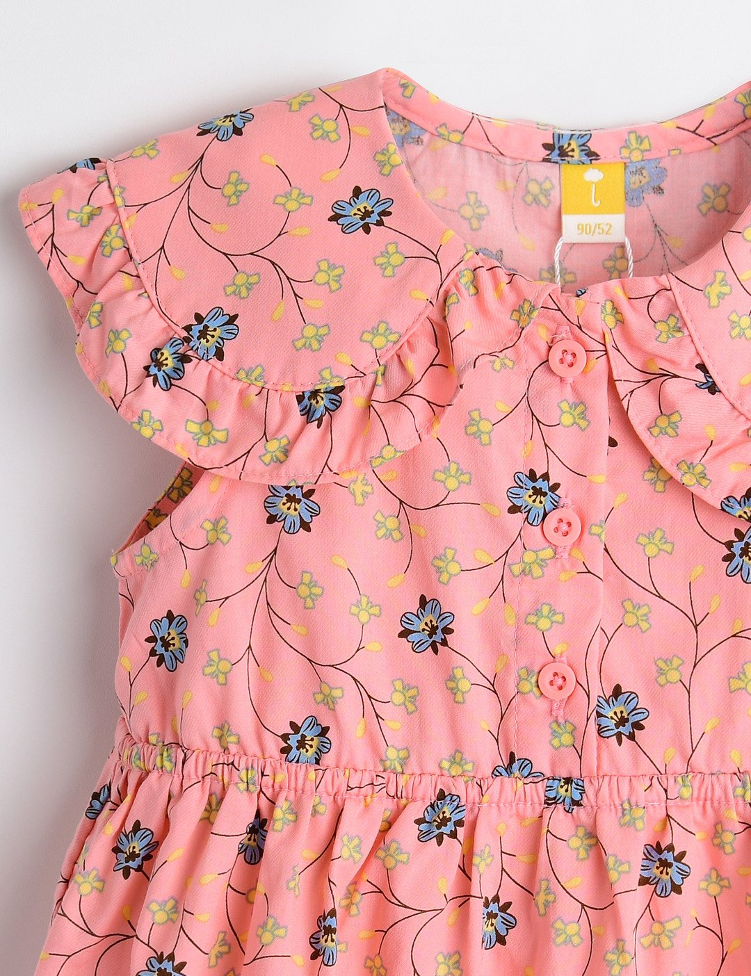 Váy thô Moimoln cổ sen 2 màu hoa size 90 - 130