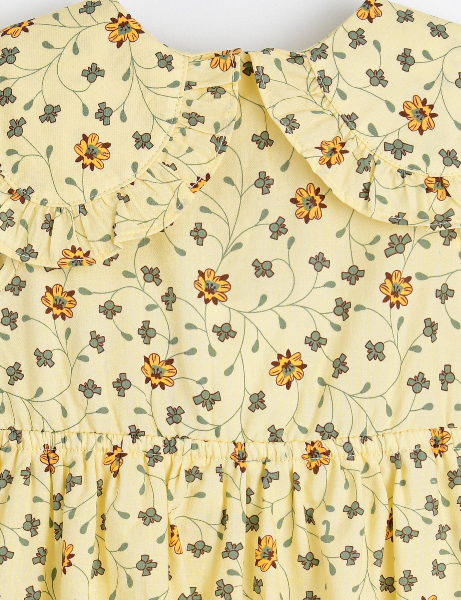 Váy thô Moimoln cổ sen 2 màu hoa size 90 - 130