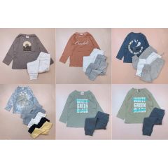 Bộ cotton Minene dài tay nhiều mẫu BT size 2-7y (quần ngẫu nhiên)