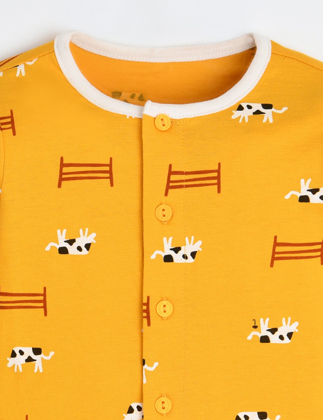 Bộ cotton giấy, cotton mỏng Moimoln xuất Hàn mặc thu cho bé size 80-130