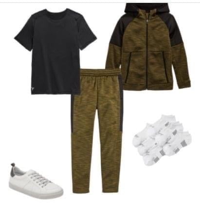 Bộ thể thao Active Oldnavy lót lông BT