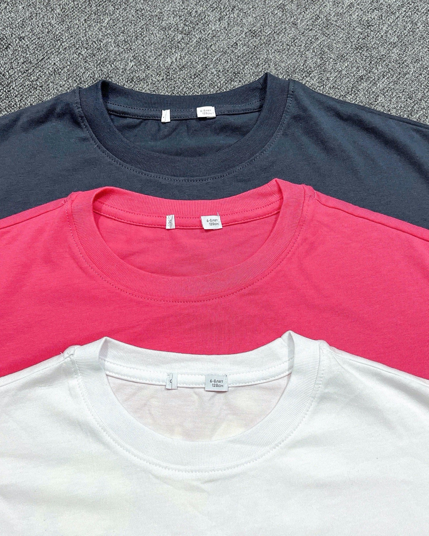 Áo cotton GGJJ dòng Đại 3 hình Bé Gái size 6 - 14y+