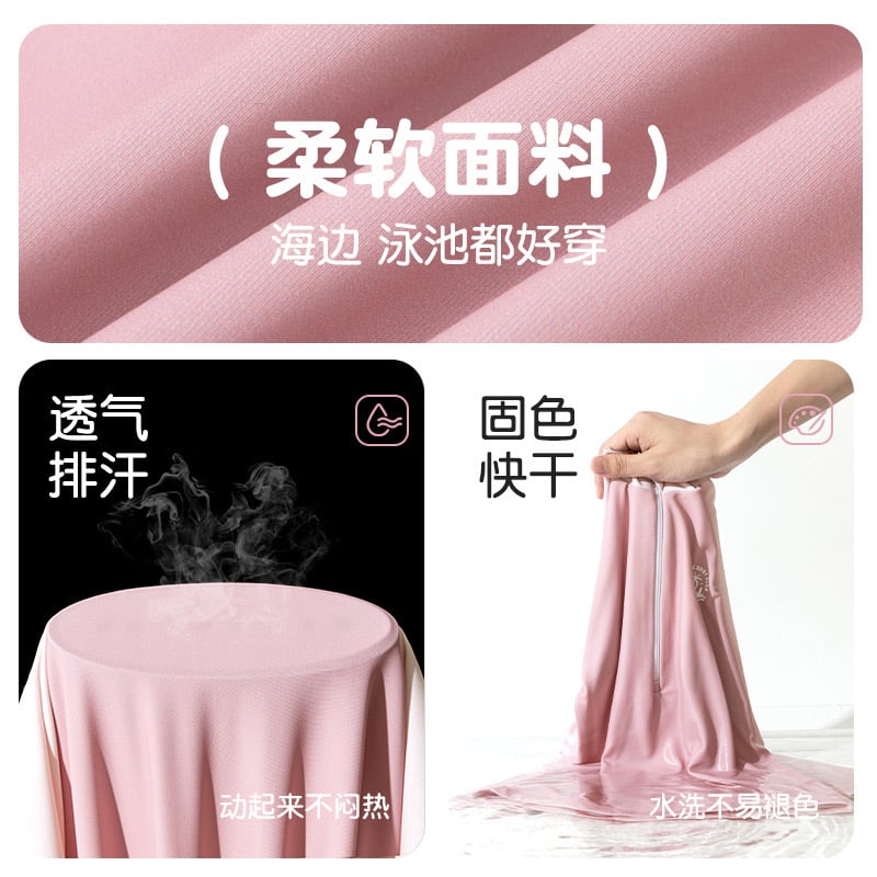 YY5604 - Bộ bơi YUKE chống nắng dài tay + quần dài bé gái size XL-6XL