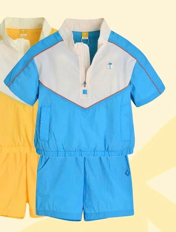 Bộ gió mềm Moimoln xuất Hàn dư xịn cho bé size 90-130