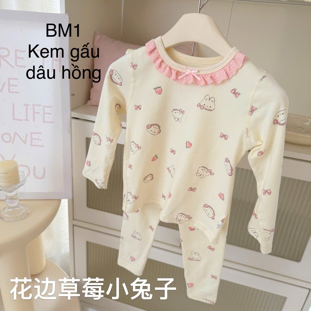 BM1 - Bộ thun dài tay Hey Honey nhiều mẫu cho bé size 90 - 150