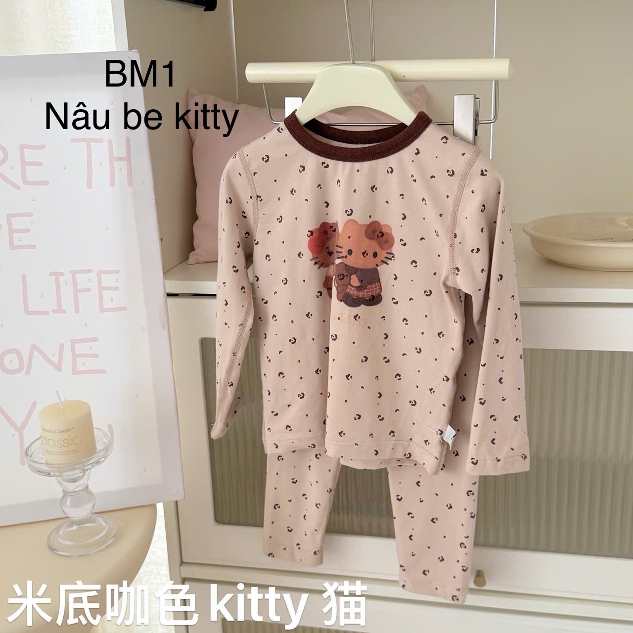 BM1 - Bộ thun dài tay Hey Honey nhiều mẫu cho bé size 90 - 150