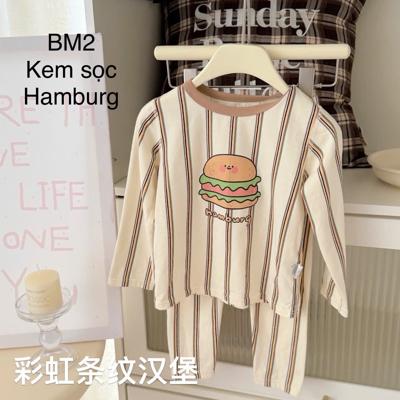 BBG29 - Bộ thun dài tay Hey Honey nhiều mẫu cho bé size 90 - 150