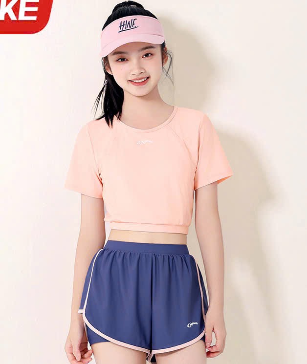 YY1195 - Bộ bơi rời cộc tay YUKE 2 màu Originals size 150-190 (ĐẠI)