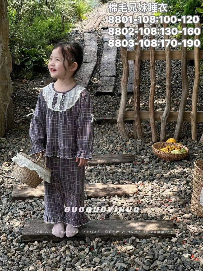 BM1 - Bộ pyjama QC vải thun mềm nhiều màu cho bé gái size 130-160