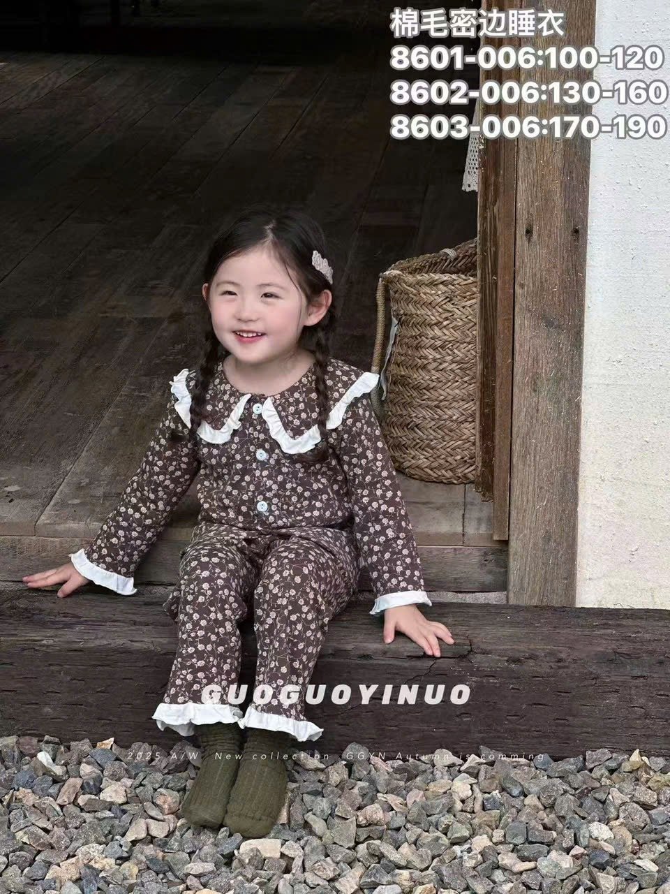 BM1 - Bộ pyjama QC vải thun mềm nhiều màu cho bé gái size 130-160