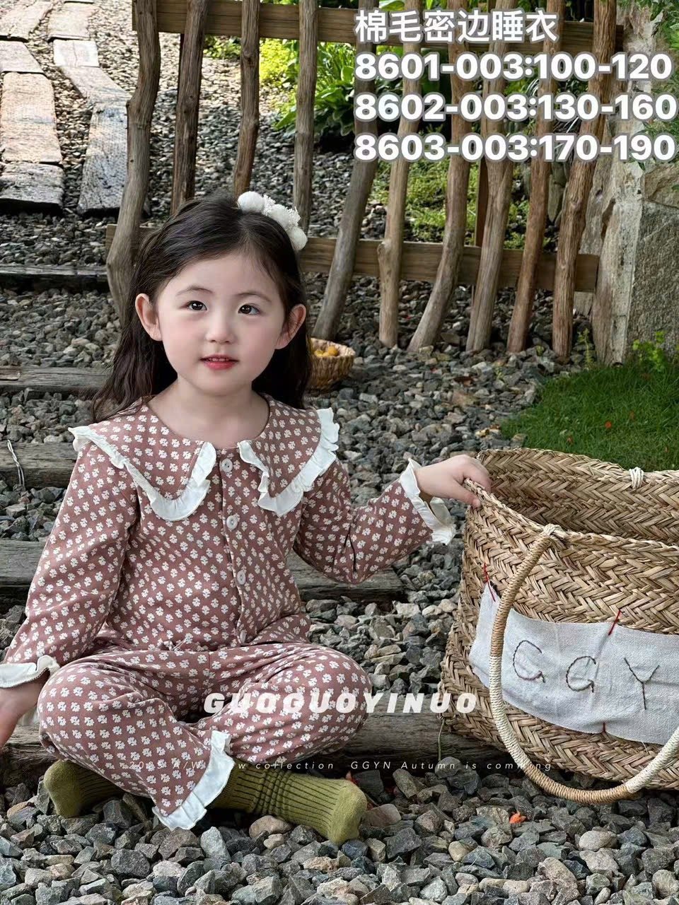 BM1 - Bộ pyjama QC vải thun mềm nhiều màu cho bé gái size 130-160