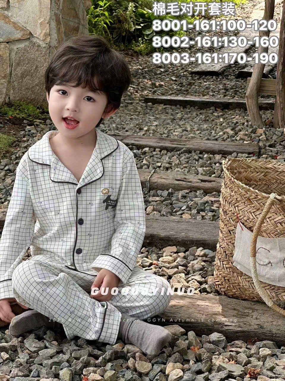 BM2 - Bộ pyjama QC vải thun mềm nhiều màu cho bé trai size 130-160