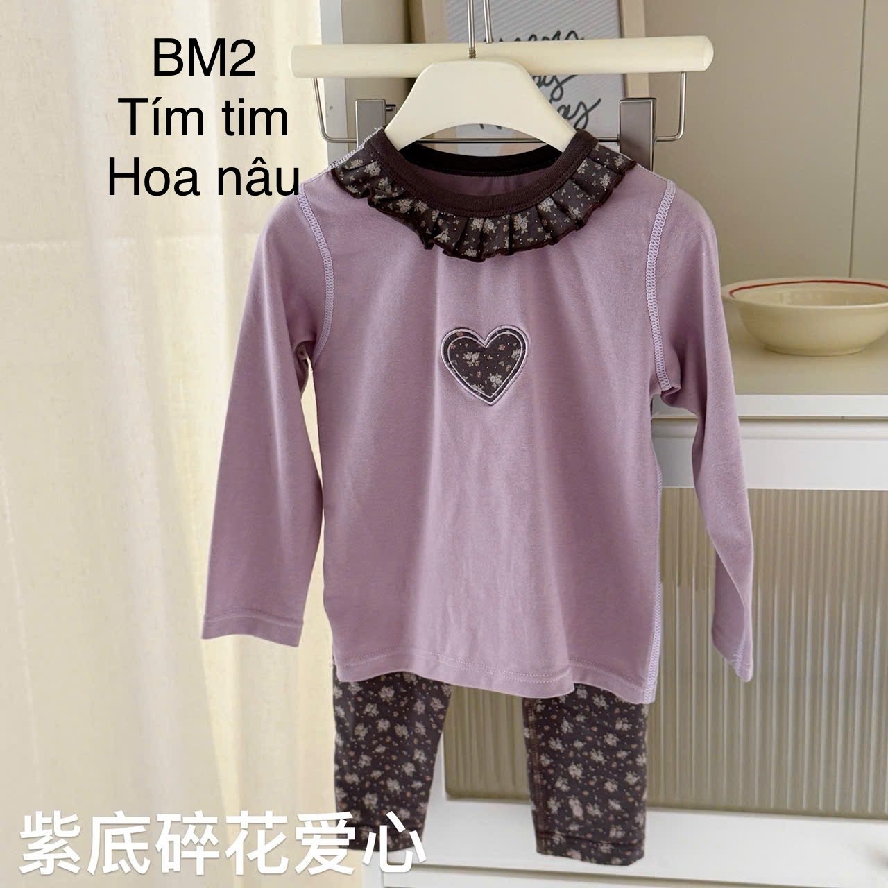 BBG29 - Bộ thun dài tay Hey Honey nhiều mẫu cho bé size 90 - 150