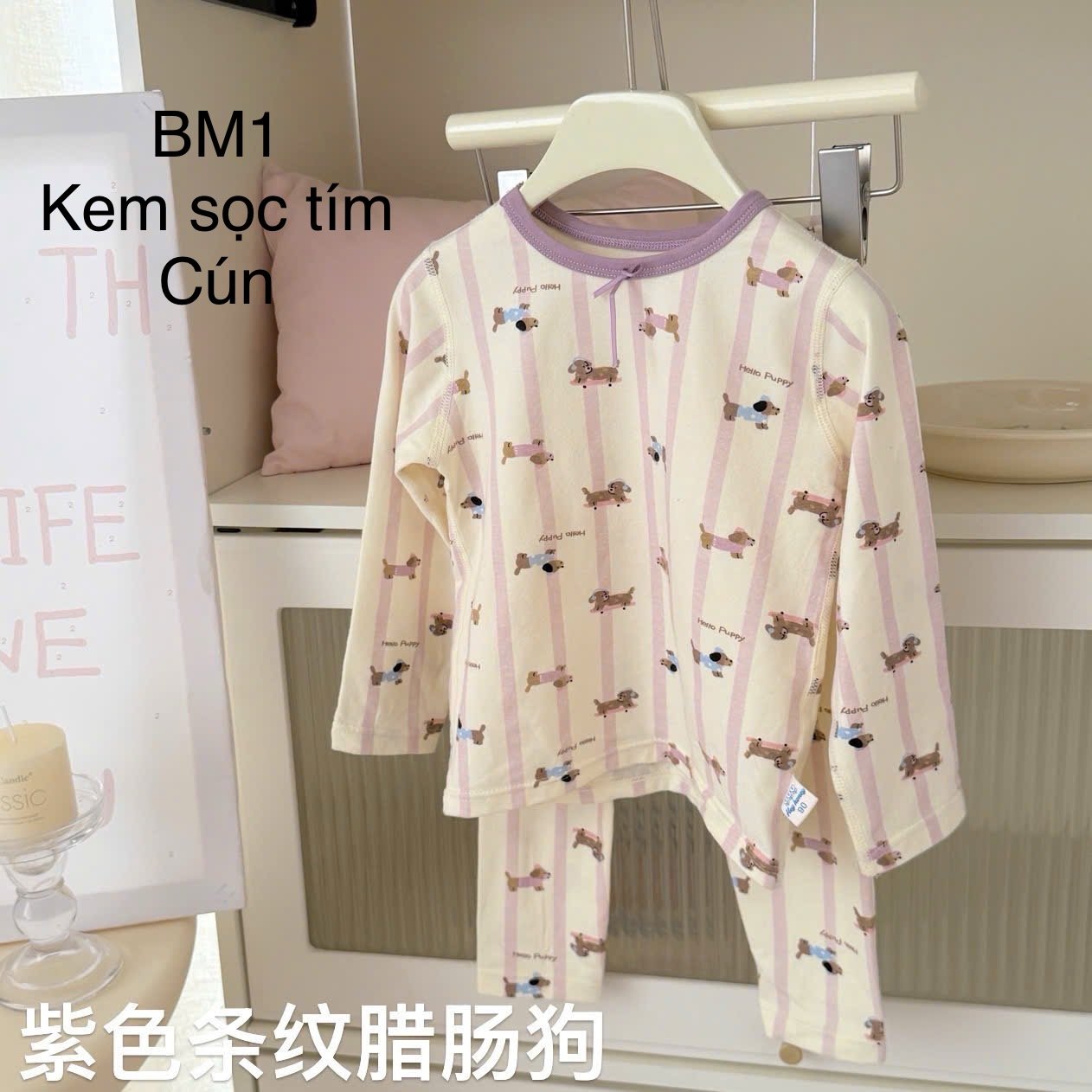 BM1 - Bộ thun dài tay Hey Honey nhiều mẫu cho bé size 90 - 150