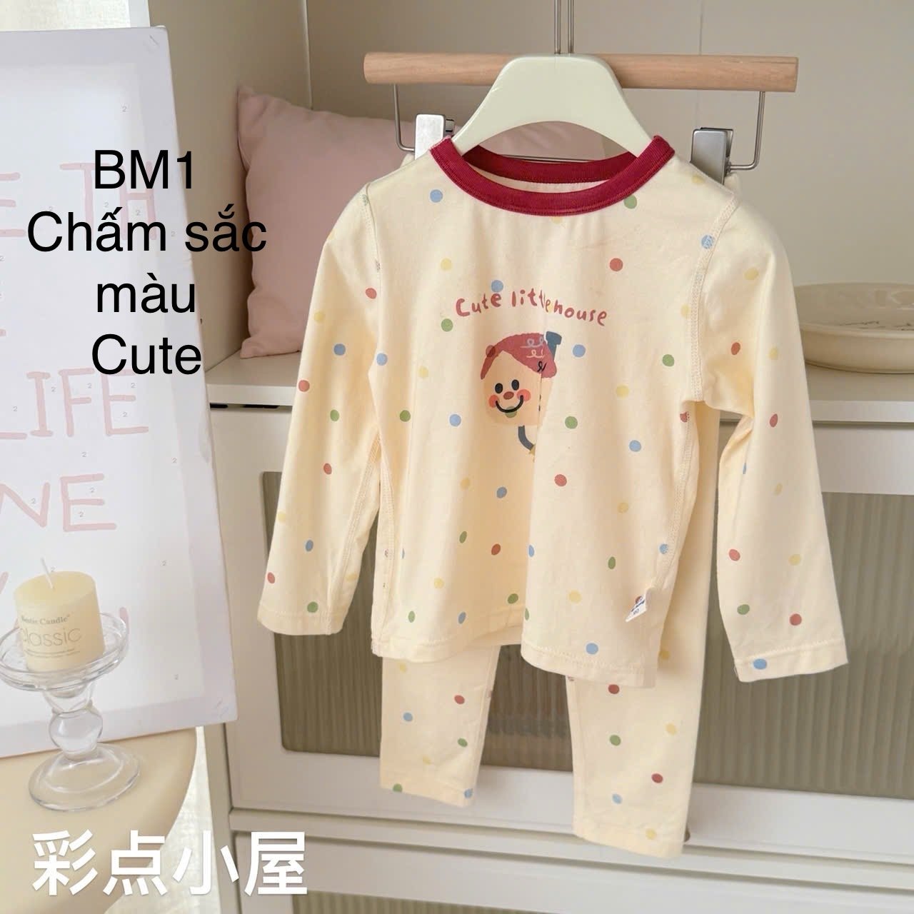 BM1 - Bộ thun dài tay Hey Honey nhiều mẫu cho bé size 90 - 150