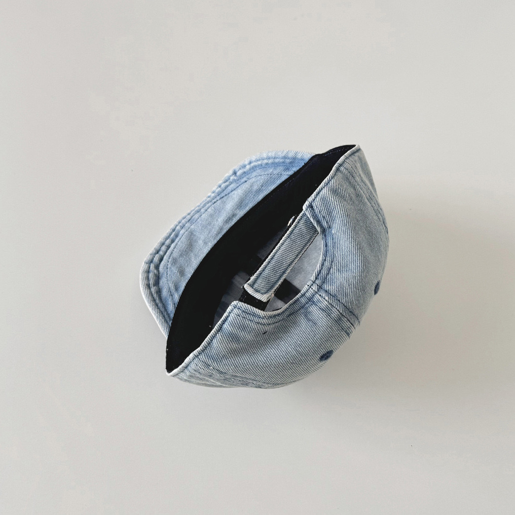 Mũ jean mềm MOA 2 màu cho bé size 3-20m