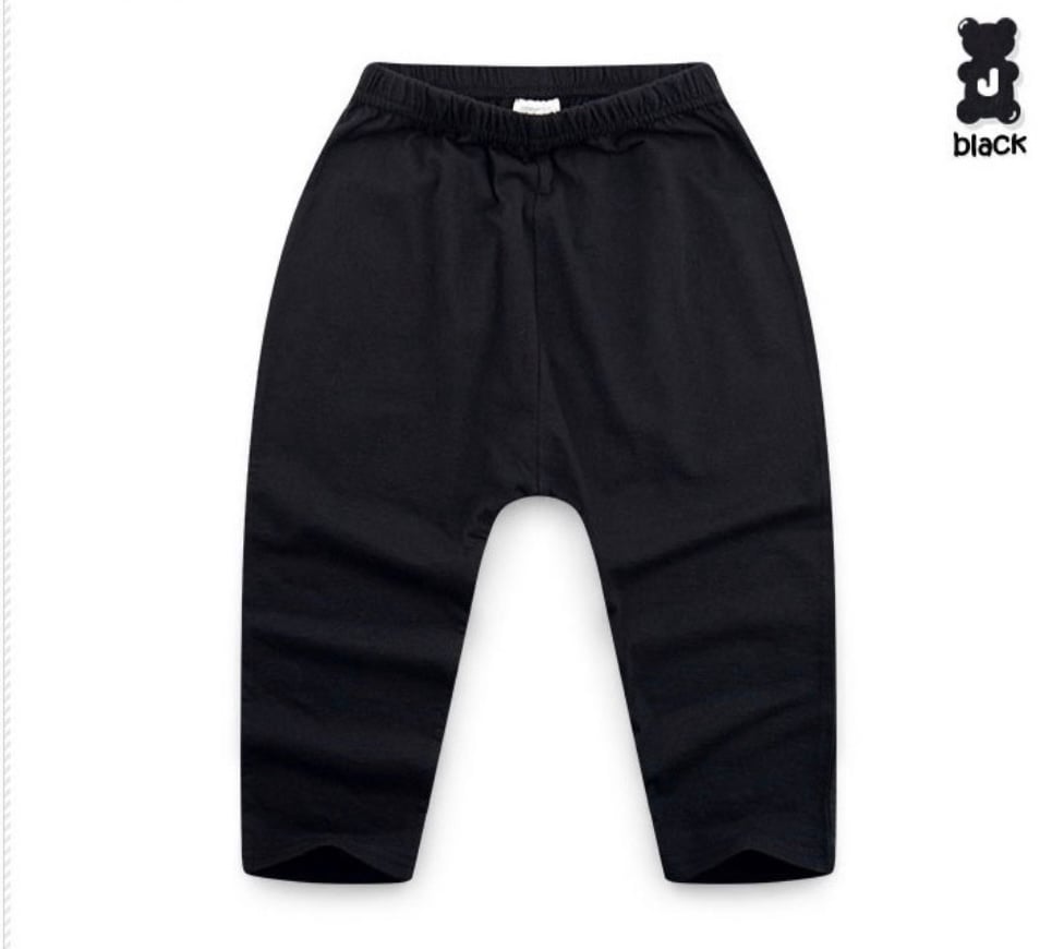 Quần cotton Jelispoon trơn nhiều màu BTBG