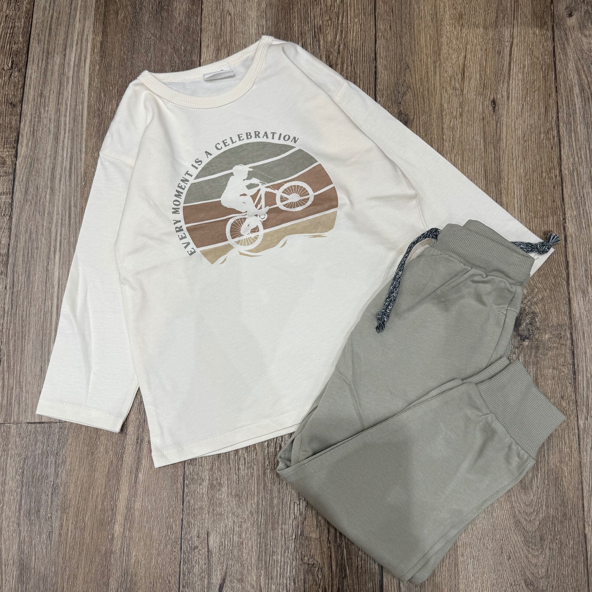 BBT30 - Bộ cotton Minene nhiều màu cho bé trai size 1-7y (quần ngẫu nhiên)