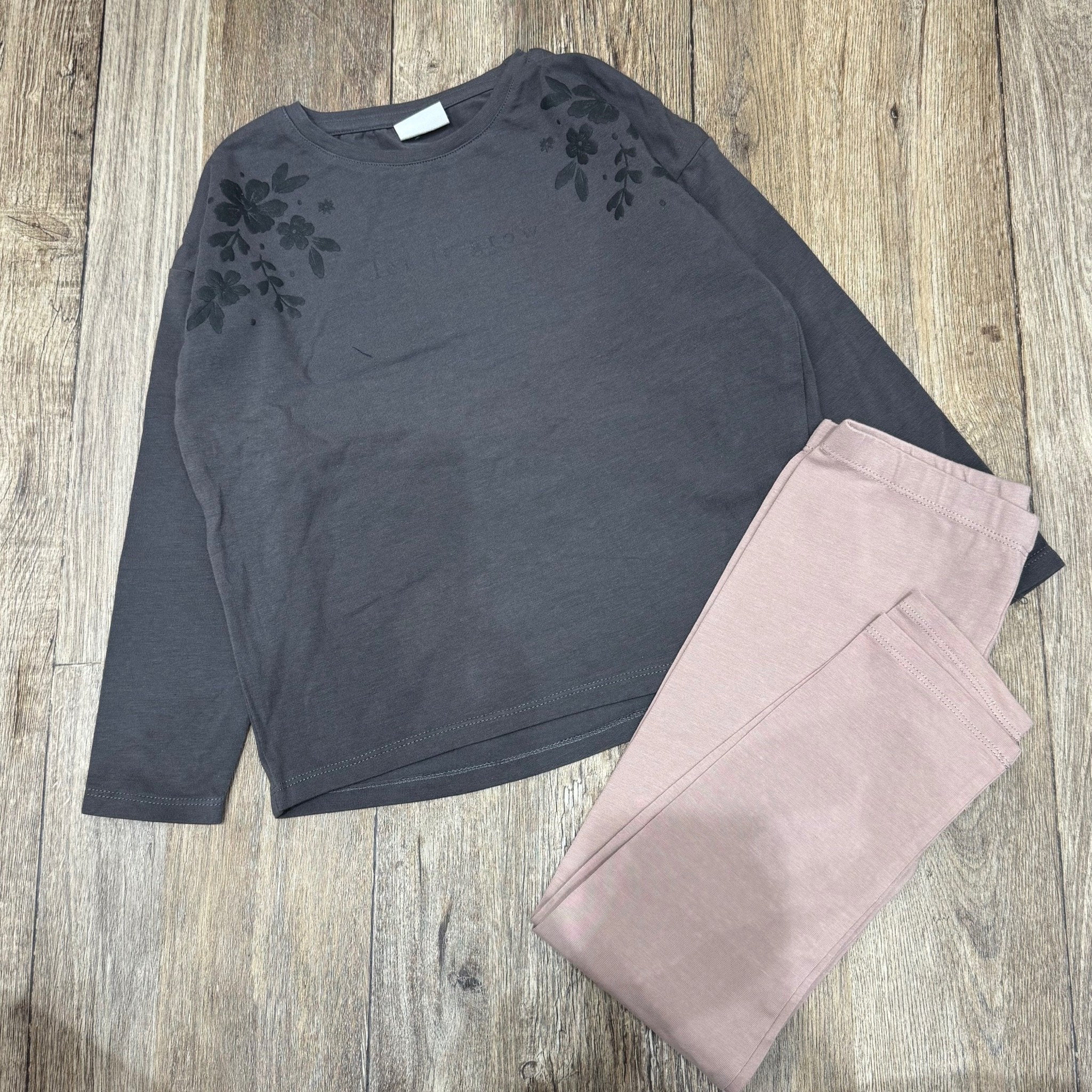 BBG28 - Bộ cotton Minene nhiều màu cho bé gái size 1-7y (quần ngẫu nhiên)