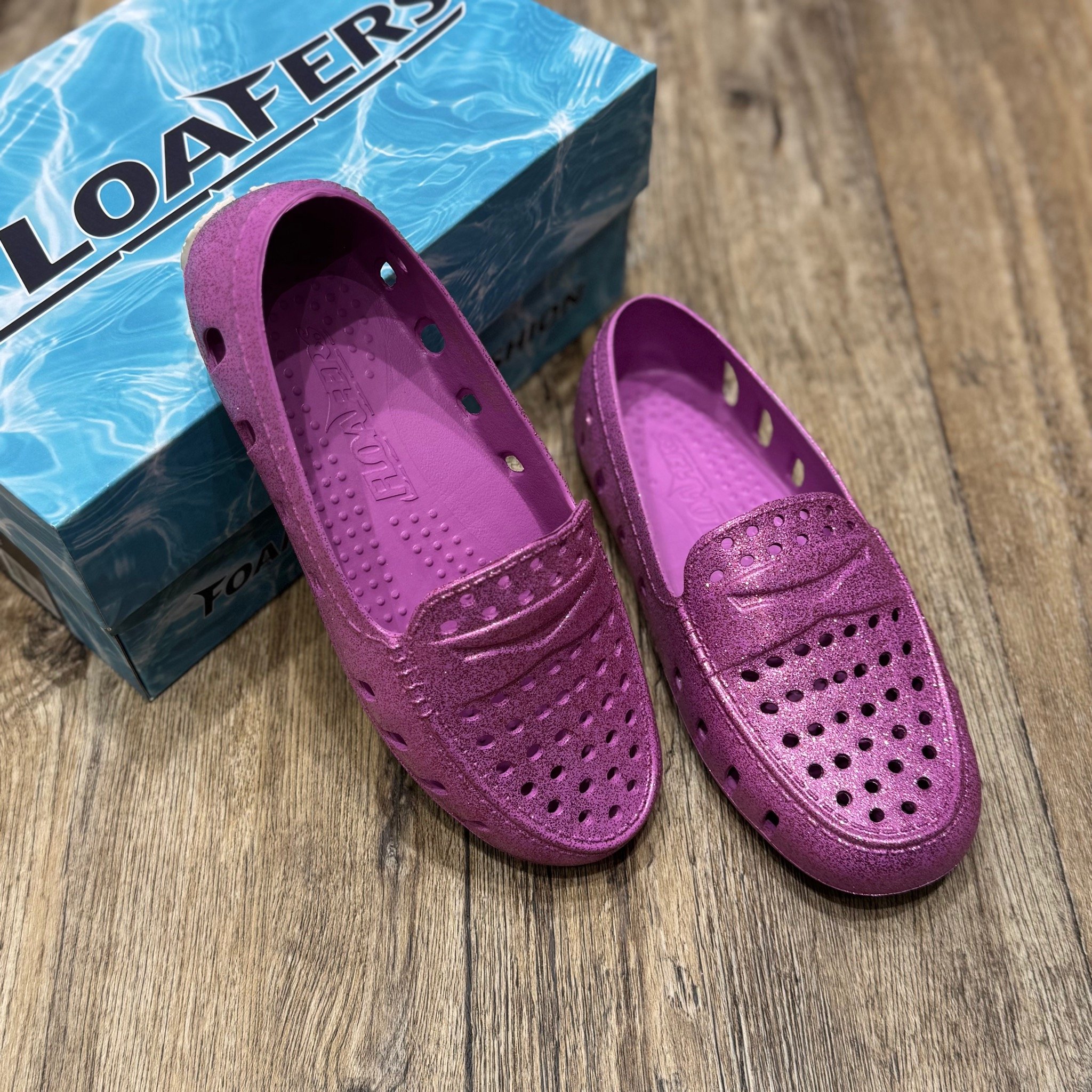 Giày nhựa Floafers Kids dư xịn dẻo thơm nhiều màu cho bé size 31-35