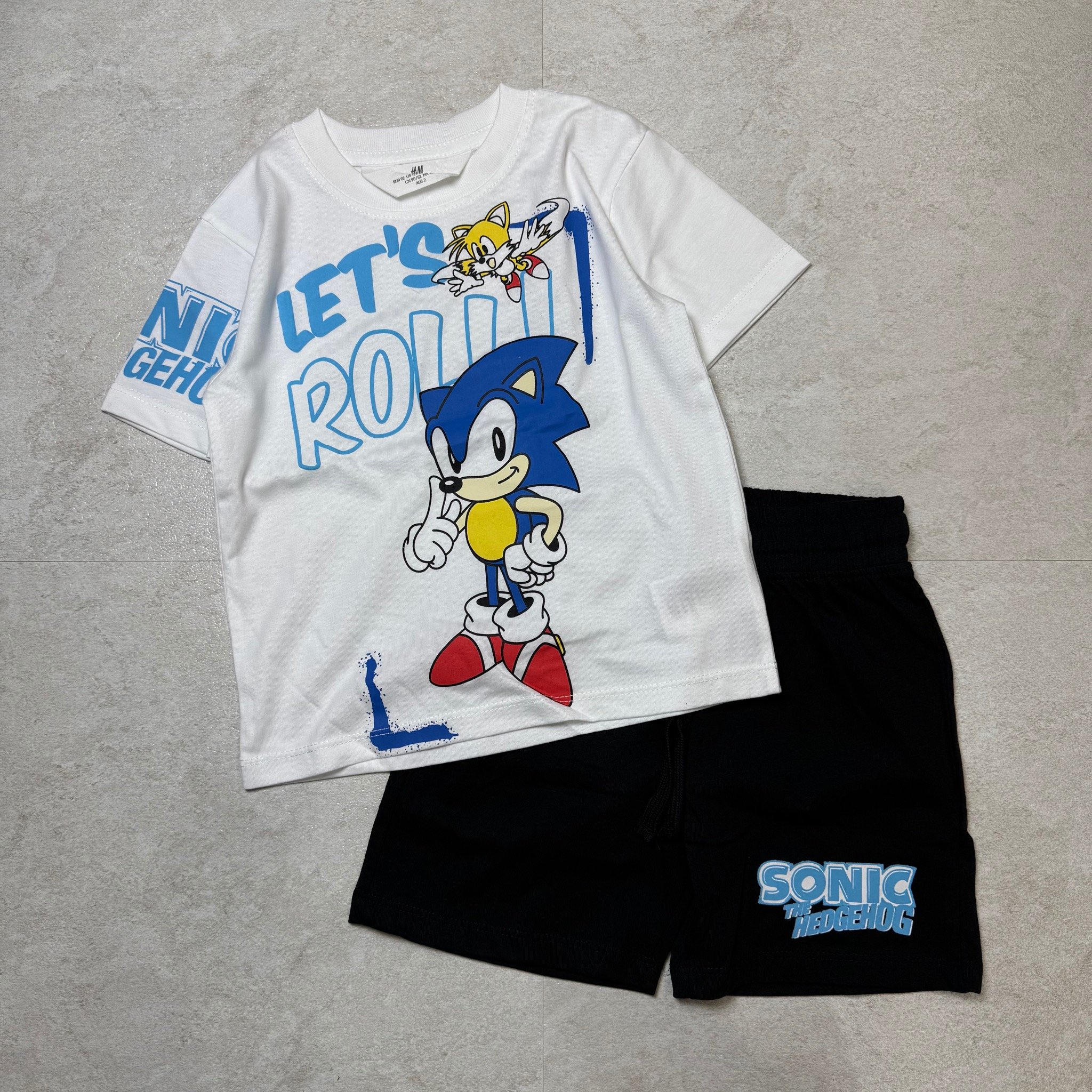 Bộ cotton Hm nhiều mẫu cho bé trai size 2 - 10y ( Bảng màu 2 )