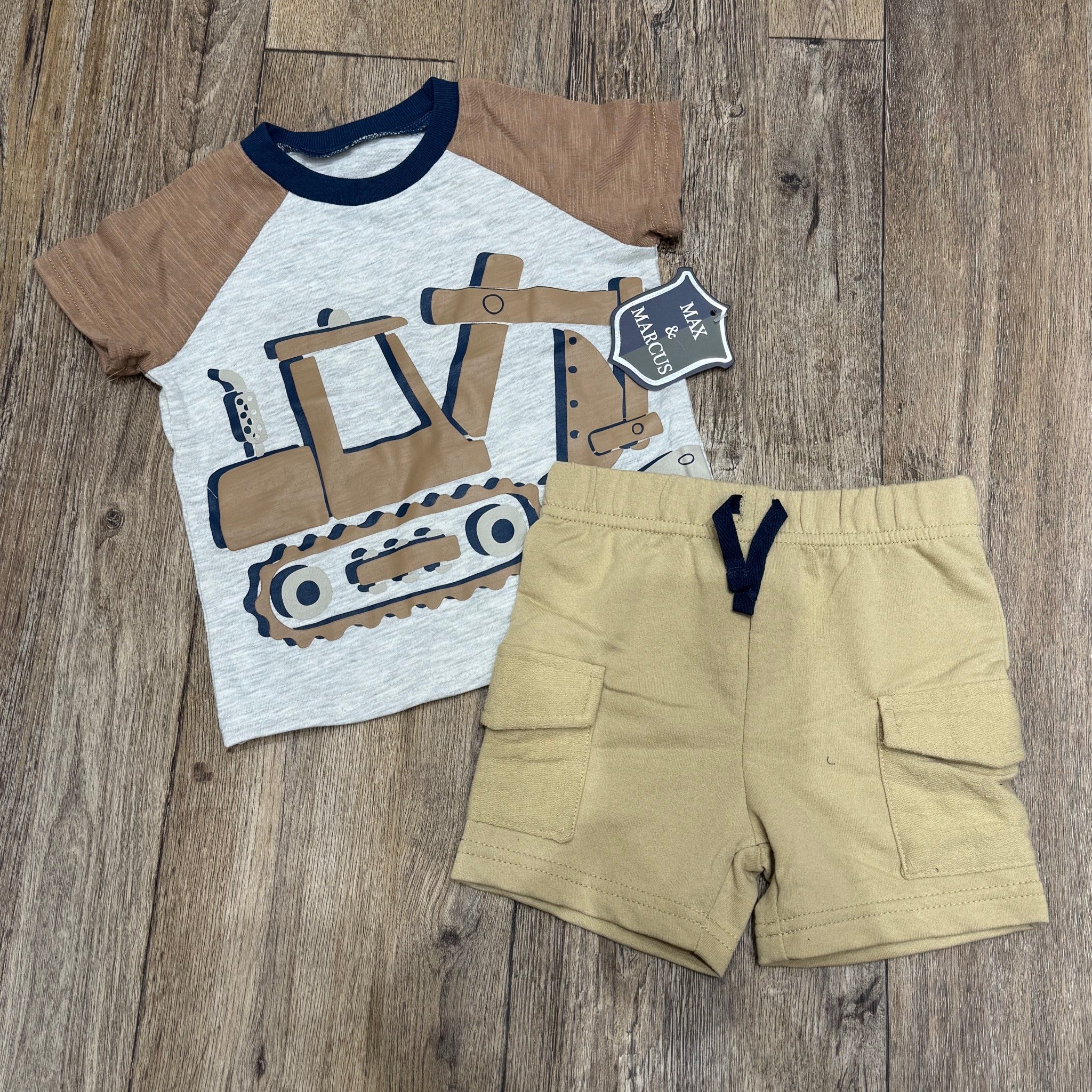 Bộ cotton Max & Marcus dư xịn nhiều màu bé trai size 1-7y
