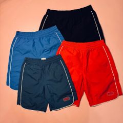 Quần gió đi biển F.i.l.a viền trắng 4 màu BT size 100 - 165