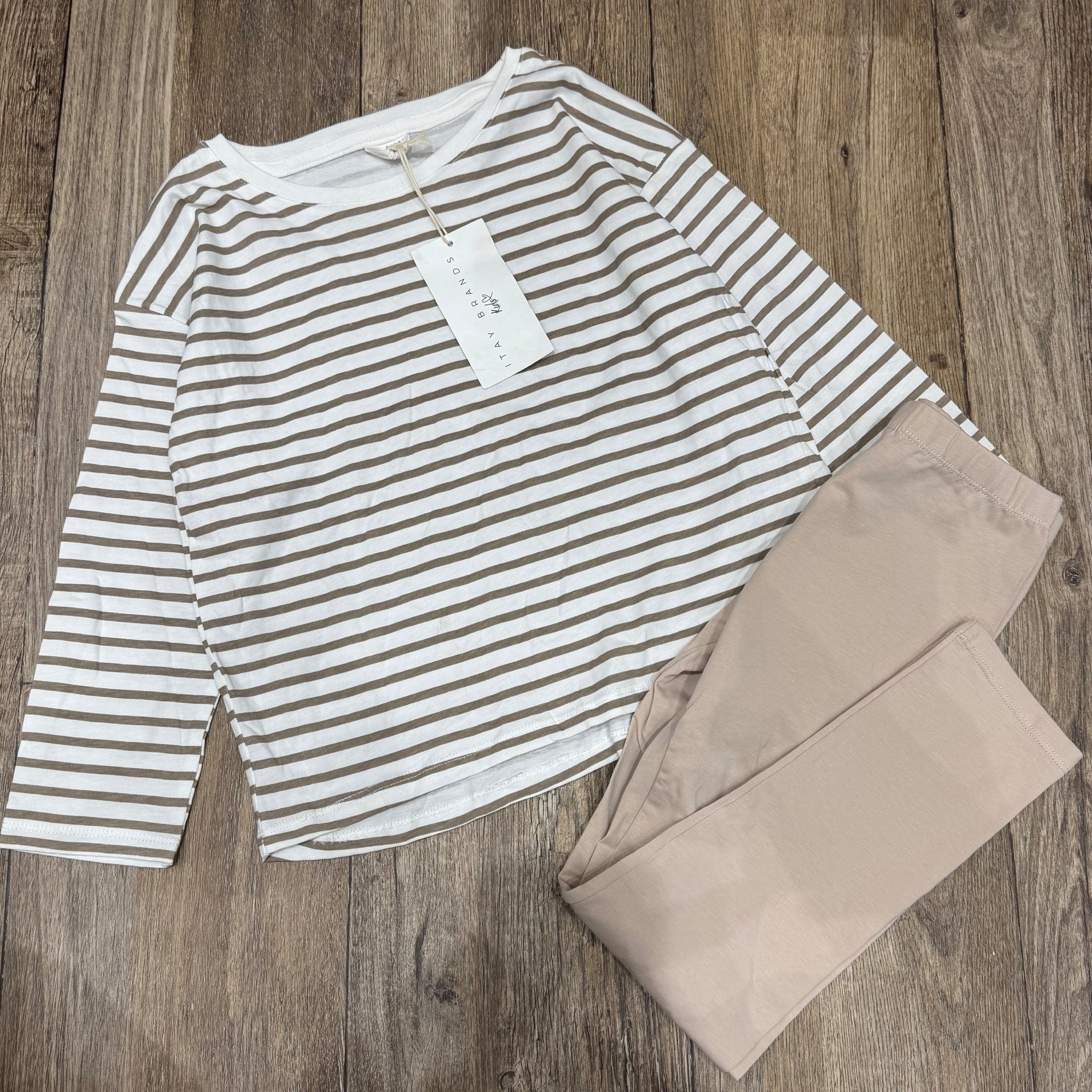 BBG28 - Bộ cotton Minene nhiều màu cho bé gái size 1-7y (quần ngẫu nhiên)